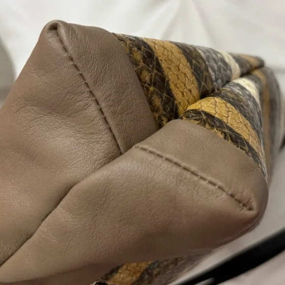 Daniella Lehavi (Made in Israel) Snakeskin Crossbody Bag, VGUC. - Picture 5 of 15